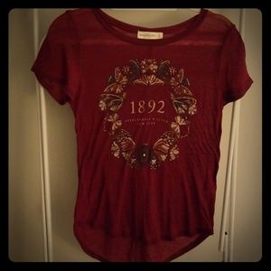 Short sleeve Abercrombie and Fitch top